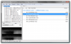 Foobar2000 kezdőképernyő, másik módban Foobar2000